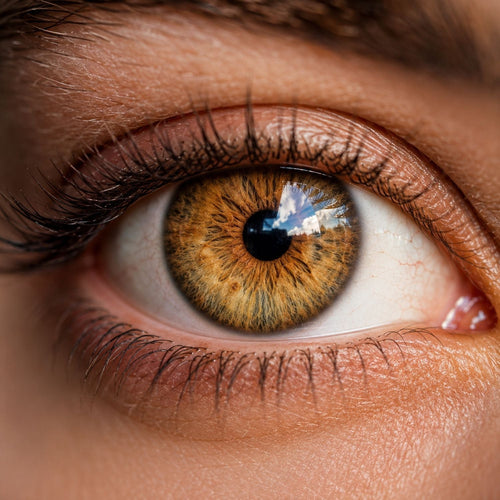 Auge - extreme Nahaufnahme