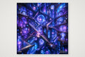 Quantenwelt als Traumlandschaft — 20×20cm, 8×8" Print only