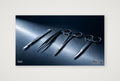 Chirurgische Instrumente im Studiosetting — 20×11cm, 8×4" Print only