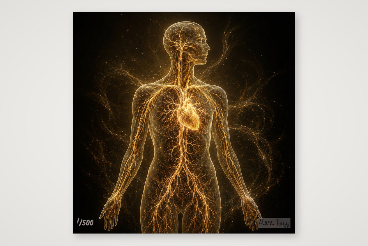 Anatomie als Kunstwerk — 20×20cm, 8×8" Print only