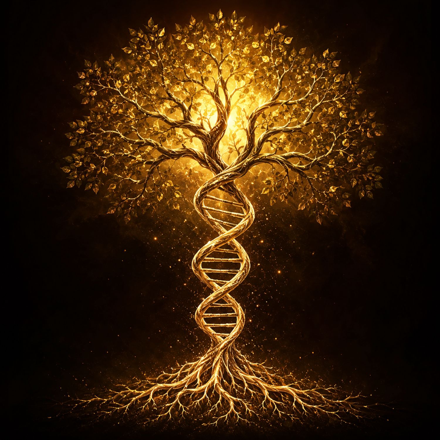 Stililsierte DNA-Helix